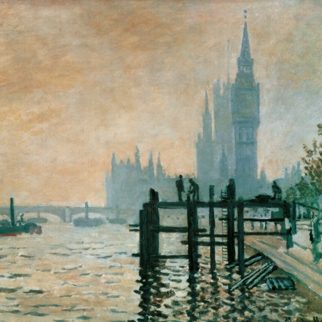 Kalendarz notatek Claude Monet 2026, 30 x 30 cm