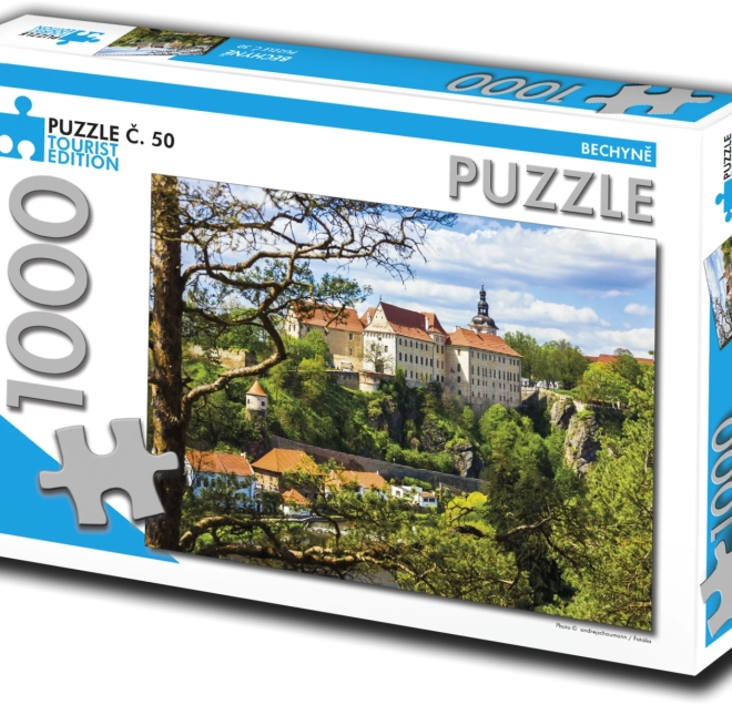 Turystyczna edycja puzzle Bechyně 1000 kawałków
