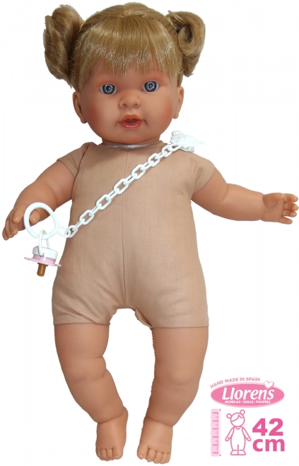 Realistyczna mówiąca lalka Llorens Alexandra 42 cm