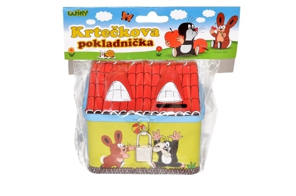 Skarbonka Krecik domek z zamkiem