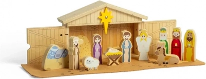 Bigjigs Toys Drewniana Szopka Bożonarodzeniowa