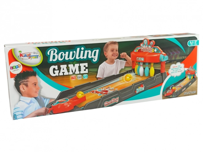 Mini kręgle Gra Arcade Wyrzutnia Kart Torowych