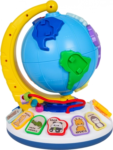 Obrotowy globus 360° i bogata interakcja