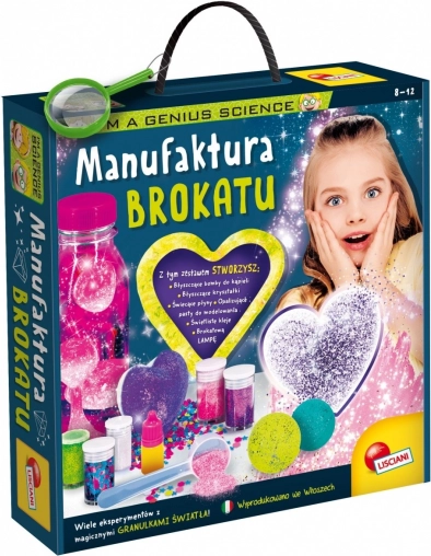 Im A Genius błyszcząca manufaktura – kreatywny zestaw naukowy dla dziewczynek