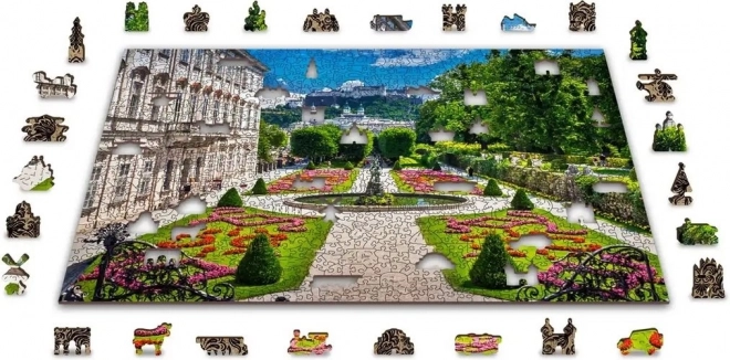 Drewniane puzzle zamek Mirabell