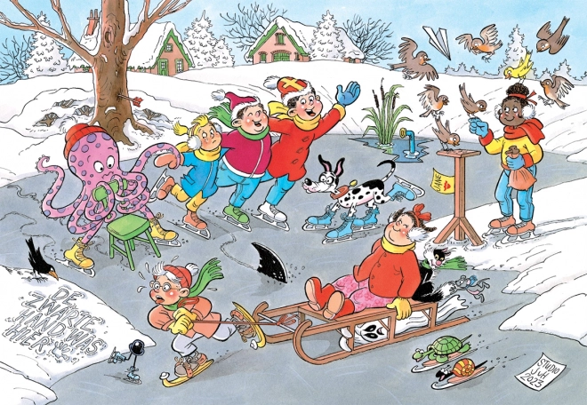 JUMBO Puzzle JvH Junior 17: Łyżwiarstwo 240 elementów