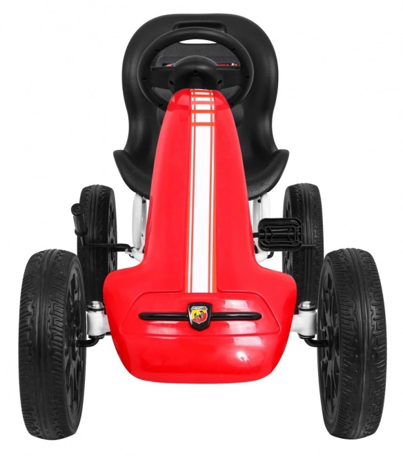 Gokart licencjonowany ABARTH czerwony
