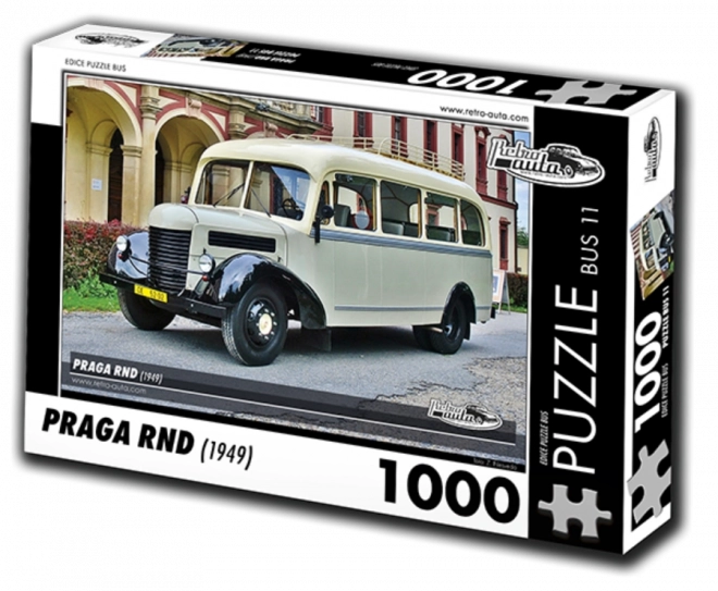 Puzzle Retroauta Autobus Praga RND 1000 kawałków