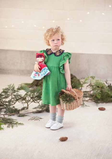 Lilliputiens - dwustronna bajkowa lalka - Czerwony Kapturek