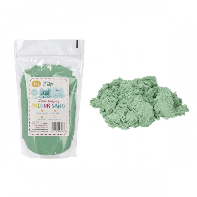 Piasek kinetyczny ColourSand miętowy 1 kg