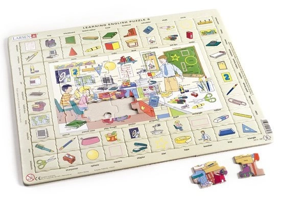 Larsen puzzle angielski: w szkole