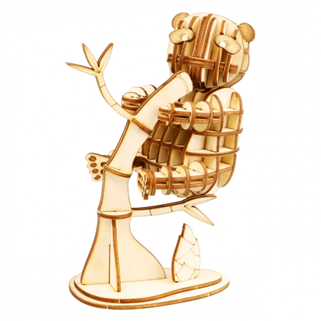 RoboTime drewniane 3D puzzle Panda