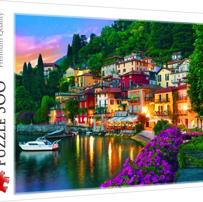 Puzzle 500 elementów Jezioro Como Włochy