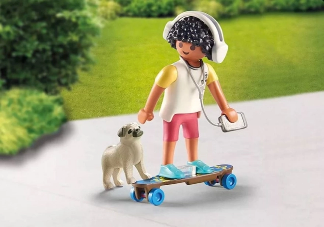 Zestaw figurek Playmobil: Chłopiec z psem