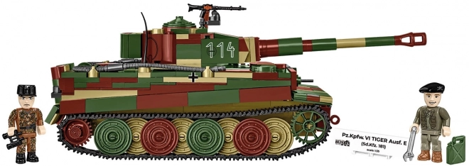Model czołgu Tygrys I z 870 klocków