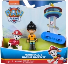Zestaw figurek Psi Patrol Marshall i odważny Danny X
