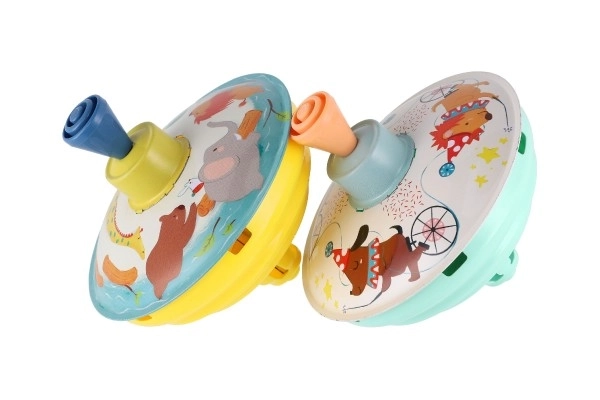 Wirowka średnica 12cm metalowa 2 kolory 6 sztuk w pudełku