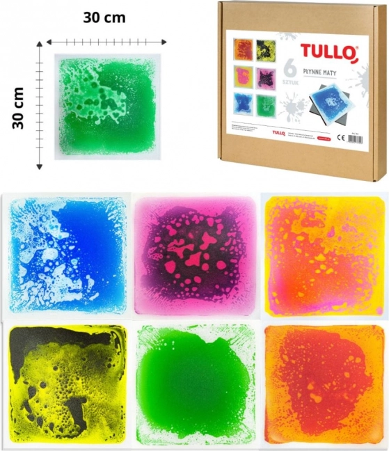 Tullo sensoryczne płynne podkładki 6 szt.