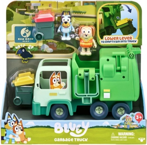 Zestaw śmieciarki Bluey