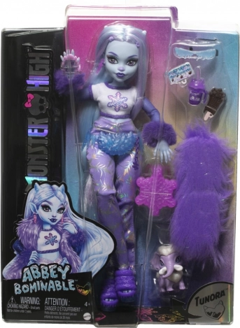 Monster High lalka Cleo De Nile z pupilkiem Tutem
