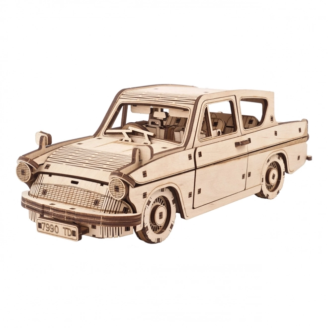 Ugears 3D drewniana mechaniczna układanka Harry Potter Latający Ford Anglia