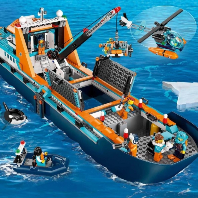 LEGO City statek badaczy Arktyki