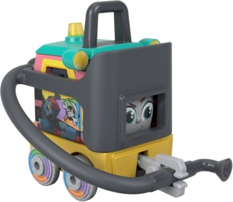 Metalowa lokomotywka do pchania Fisher-Price Tomek i Przyjaciele – Sandy