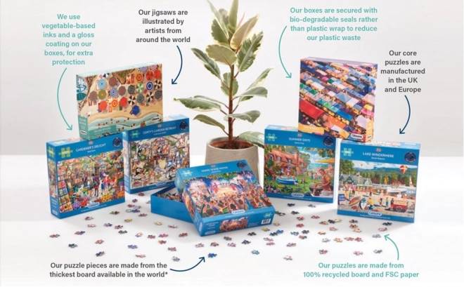 GIBSONS Puzzle Przekąski na dworcu 1000 elementów