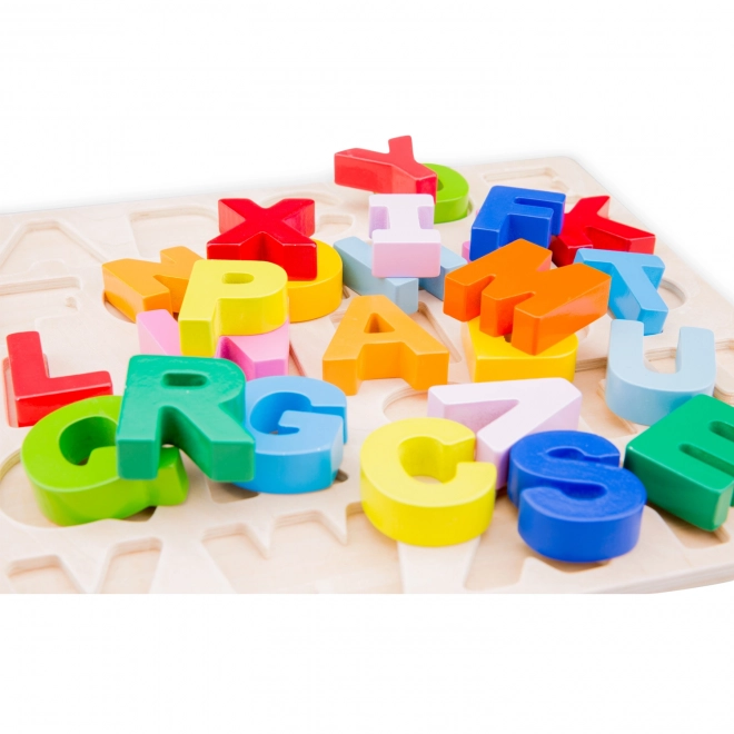 Puzzle do wstawiania - alfabet