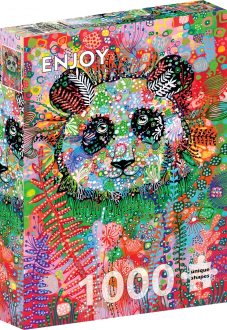Puzzle Enigmatyczna panda 1000 elementów