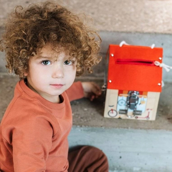 Lilliputiens  drewniany domek z zamkami