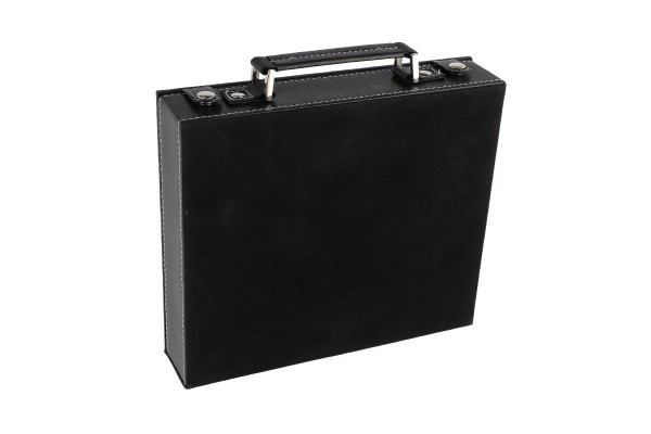 Zestaw pokerowy 100 szt. + karty + kostki w walizce w pudełku 28x25x8cm