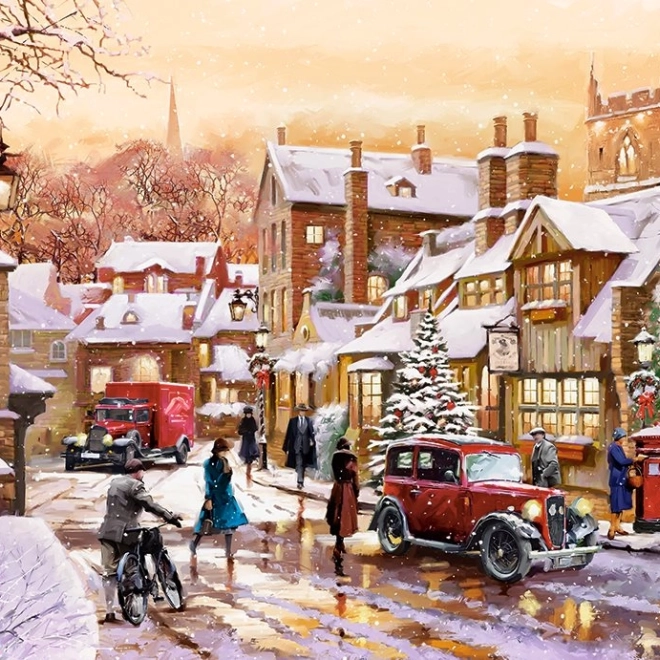 Puzzle Vintage Winterland 1000 elementów