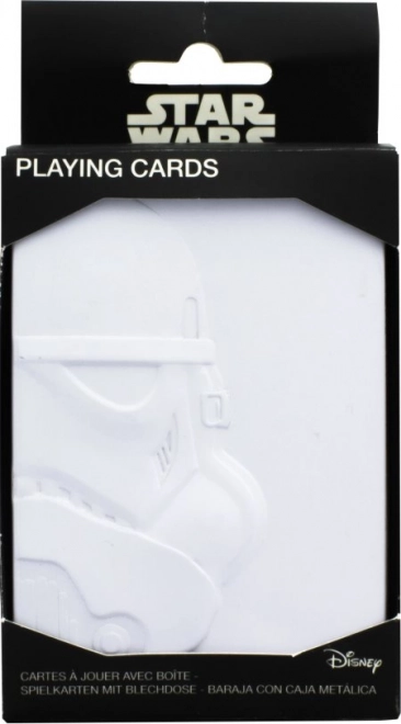 Karty do gry Star Wars w metalowym pudełku