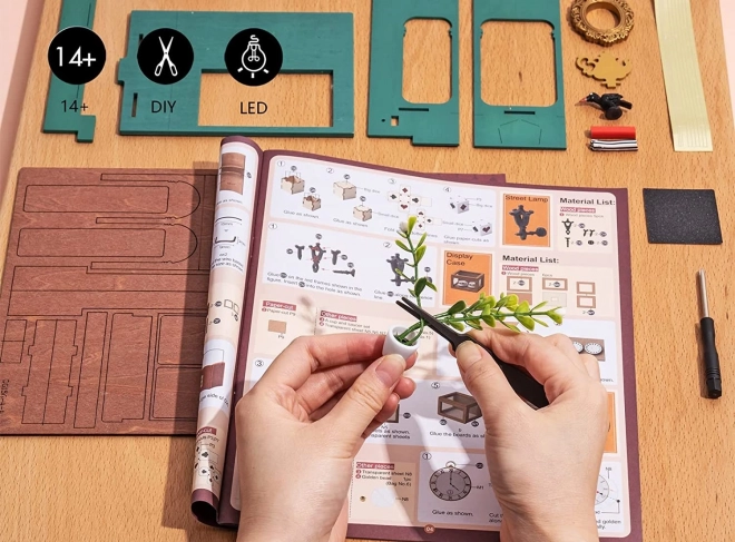 RoboTime miniatura domku - Sklep z herbatą