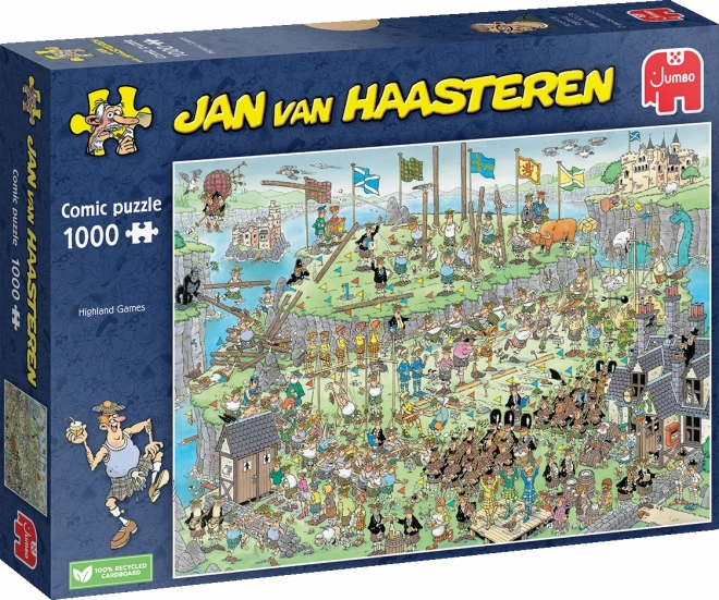 JUMBO Puzzle JvH Szkockie gry 1000 elementów