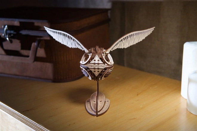 Ugears 3D drewniane mechaniczne puzzle Złotka, Harry Potter