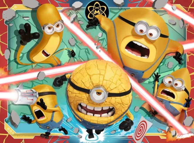 Ravensburger puzzle Gru, Dru i Minionki 4 XXL 100 elementów