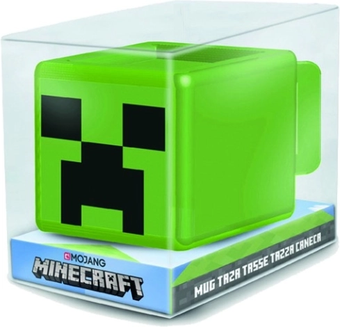 Licencjatowy kubek 3D MINECRAFT Creeper 440 ml