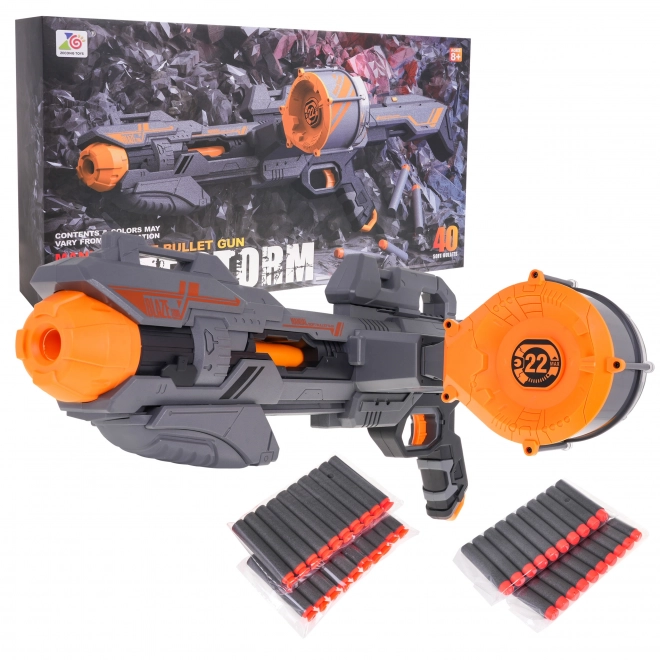 Mega Blaze Storm szara strzelba