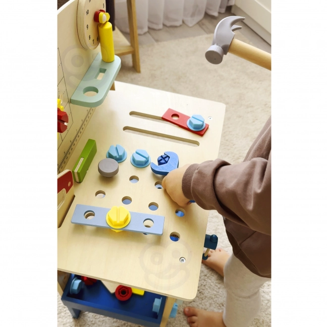 Drewniany stół roboczy Tooky Toy