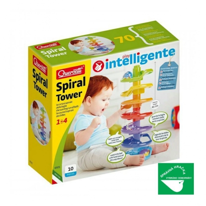 Tor spiralny z kulkami