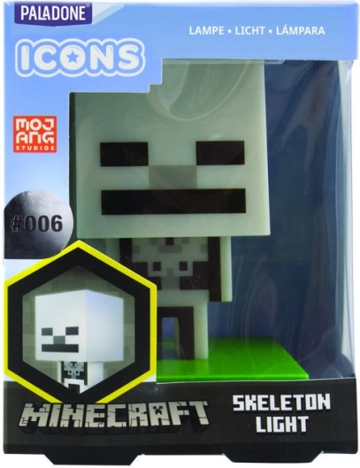 Światło MINECRAFT – ikoniczna lampka Skeleton