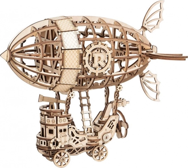 Sterowiec - 3D drewniane puzzle
