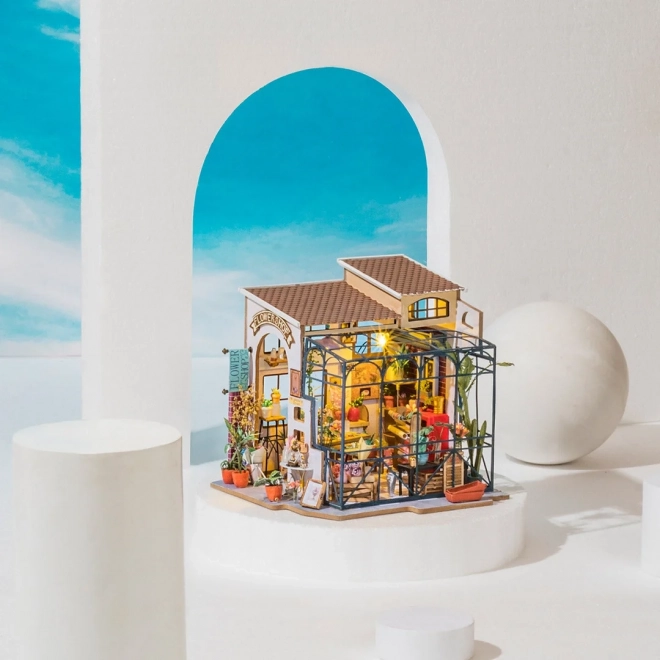Kwiaciarnia Emily - Zrób to sam miniaturowy domek