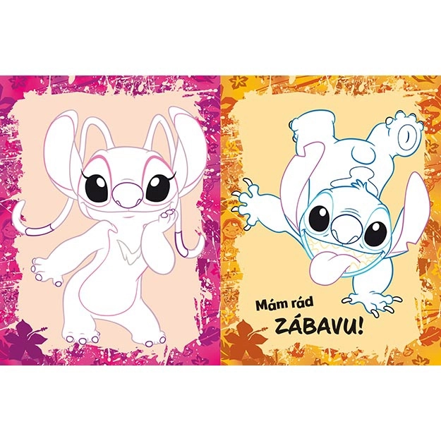 Kolorowanka z tatuażami Lilo & Stitch