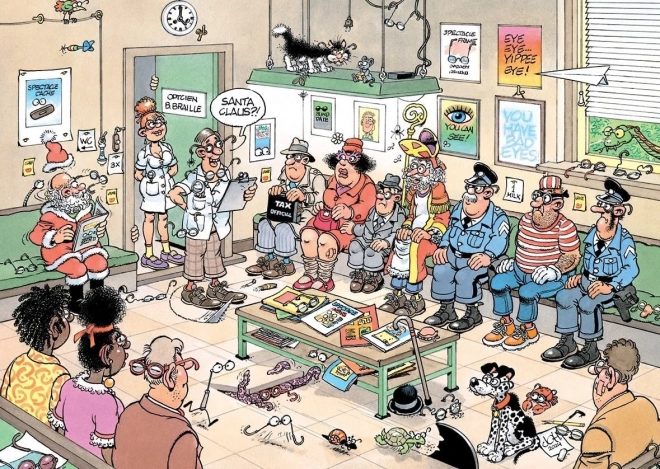 JUMBO Puzzle Jana van Haasterena: Spójrz na to z innej strony - 500 elementów