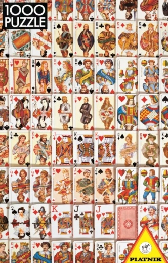 PIATNIK puzzle karty do gry 1000 elementów