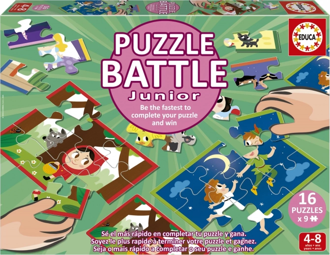 Educa puzzle bitwa Bajki 16×9 elementów