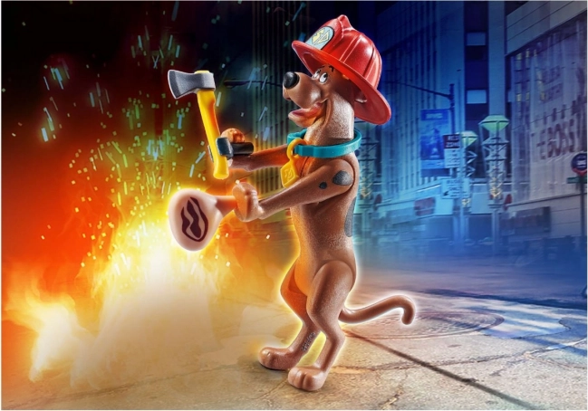 Scooby jako strażak – bohater każdej akcji